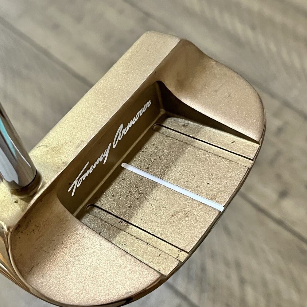 Tommy Armour Impact No. 2 Mid Mallet Gold Milled Face Putter RH 33" New Grip! - Picture 6 of 13
